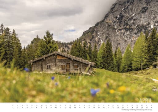 Berchtesgadener Berglandschaft im Frühling – April 2025, Marika Hildebrandt