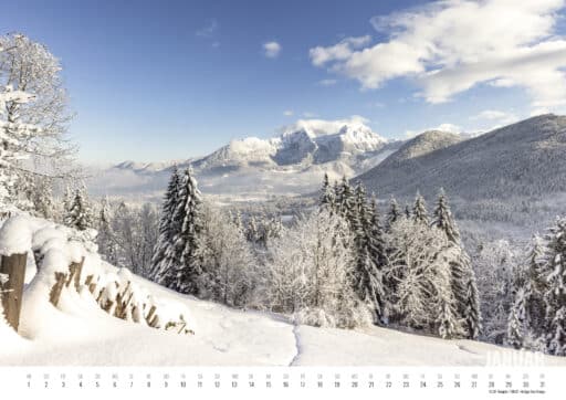 Winterlandschaft in Berchtesgaden – Januar 2025, Marika Hildebrandt