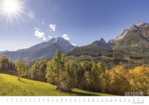 Wald im Herbst in Berchtesgaden – Oktober 2025, Marika Hildebrandt